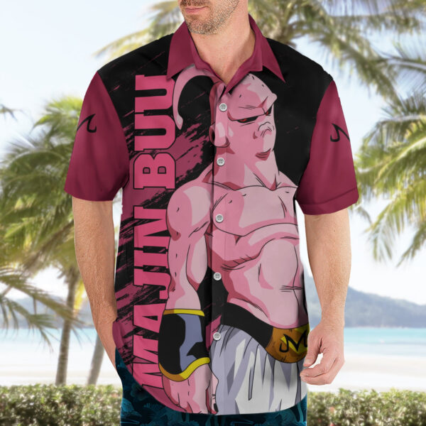 Chemise hawaïenne Majin Buu maigre - Maison Otaku – Image 3