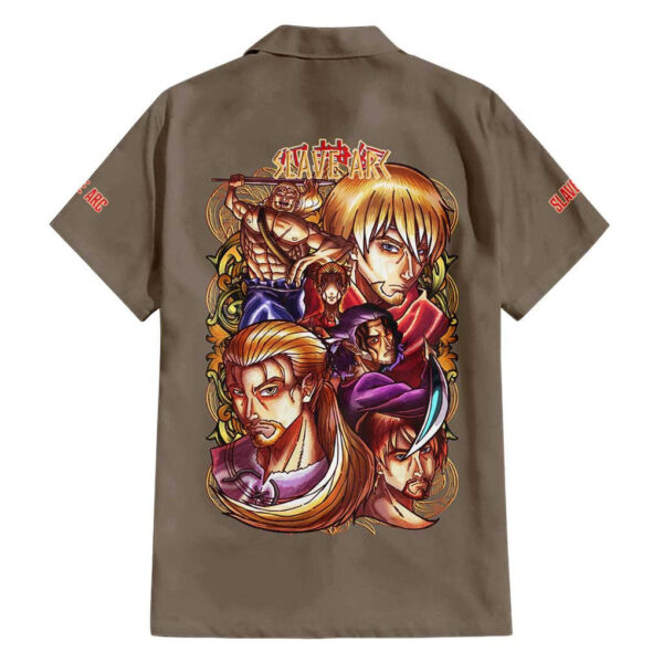 Chemise hawaïenne Esclave Arc Vinland Saga Anime Japon - Maison Otaku – Image 2