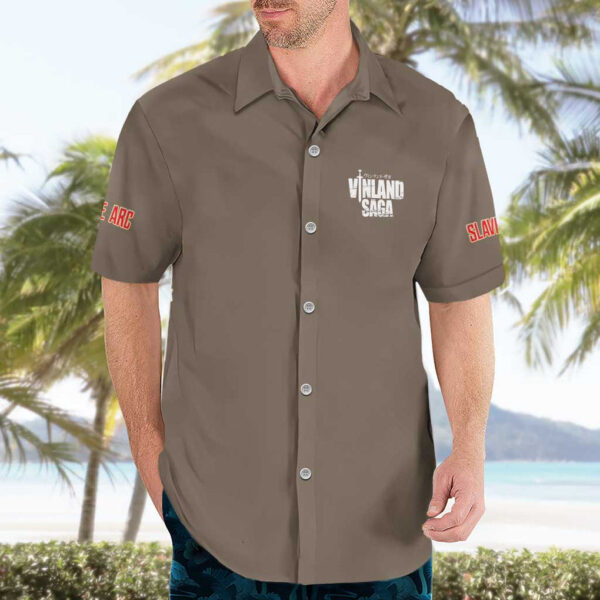 Chemise hawaïenne Esclave Arc Vinland Saga Anime Japon - Maison Otaku – Image 3