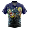 Chemise hawaïenne Smash Bros. Nuit étoilée - Maison Otaku