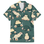 Chemise hawaïenne Snorlax Motif Style – Maison Otaku