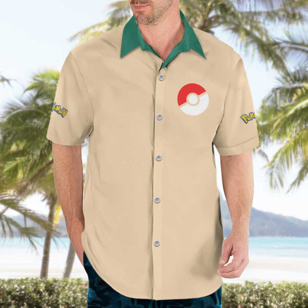Chemise hawaïenne Snorlax Pokémon Anime V3 - Maison Otaku – Image 3