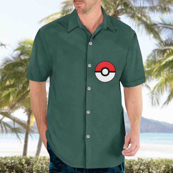Chemise hawaïenne Snorlax Pokémon Streetwear Anime - Maison Otaku – Image 3
