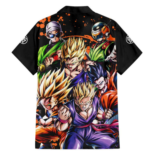 Chemise hawaïenne Son Gohan Dragon Ball Anime - Maison Otaku – Image 2
