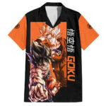 Chemise hawaïenne Son Goku Dragon Ball Anime – Maison Otaku