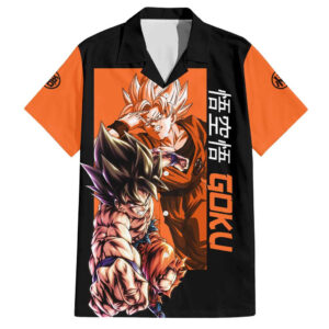 Chemise hawaïenne Son Goku Dragon Ball Anime - Maison Otaku