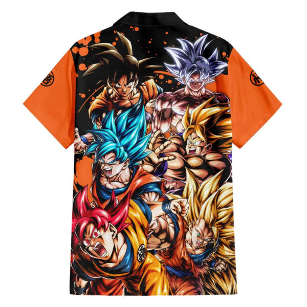 Chemise hawaïenne Son Goku Dragon Ball Anime - Maison Otaku – Image 2