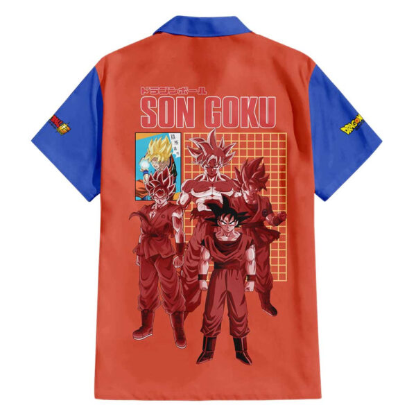 Chemise hawaïenne Son Goku Dragon Ball Z Anime - Maison Otaku – Image 2