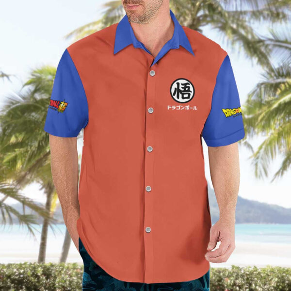 Chemise hawaïenne Son Goku Dragon Ball Z Anime - Maison Otaku – Image 3
