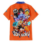 Chemise hawaïenne Son Goku Dragon Ball Z Anime V2 – Maison Otaku