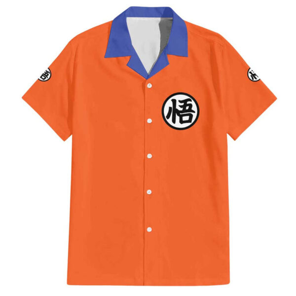 Chemise hawaïenne Son Goku Dragon Ball Z Anime V2 - Maison Otaku – Image 2