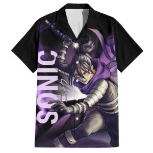 Chemise hawaïenne Sonic One Punch Man - Maison Otaku
