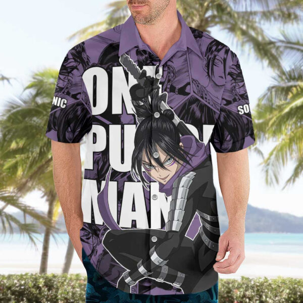 Chemise hawaïenne Sonic Anime - Maison Otaku – Image 3