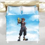 Housse De Couette Sora Kingdom Hearts Parure de lit Ensemble De Literie
