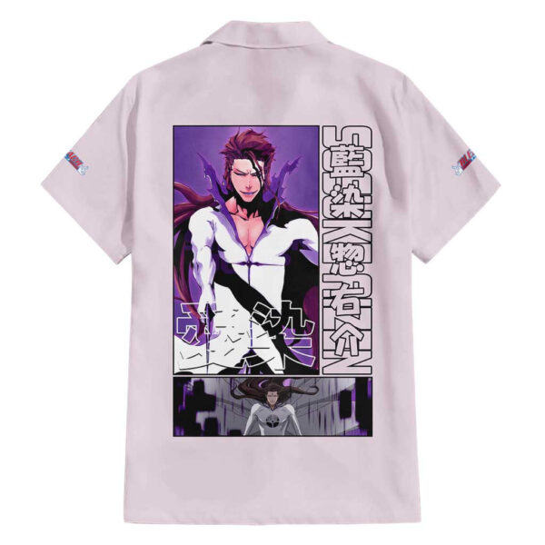 Chemise hawaïenne Sosuke Aizen Bleach Anime - Maison Otaku – Image 2