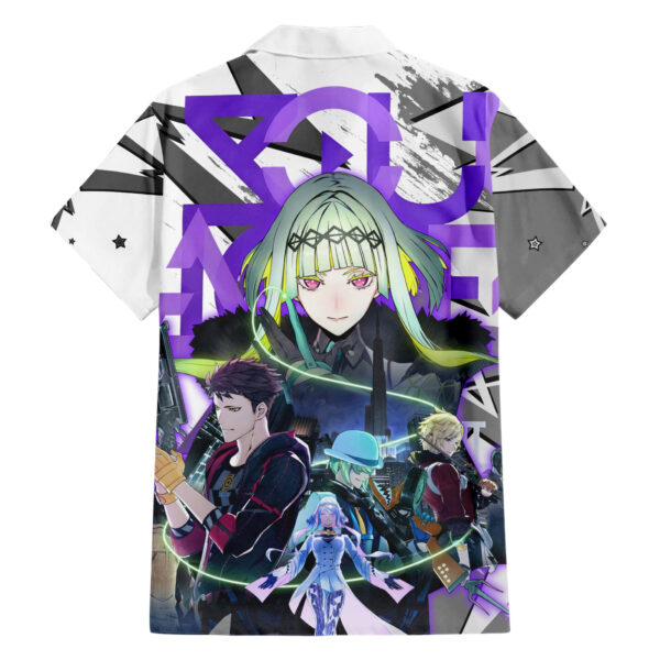 Chemise hawaïenne Soul Hackers 2 Persona Anime Mix Polygon Cyber - Maison Otaku – Image 2