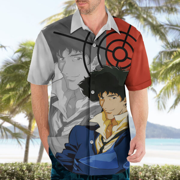 Chemise hawaïenne Spike Spiegel Cowboy Bebop Anime - Maison Otaku – Image 3