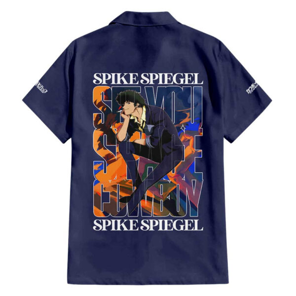 Chemise hawaïenne Spike Spiegel Cowboy Bebop Japan Anime - Maison Otaku – Image 2