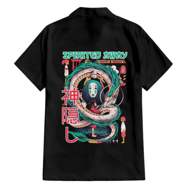 Chemise hawaïenne Spirited Away Studio Ghibli Anime - Maison Otaku – Image 2