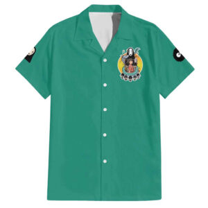 Chemise hawaïenne Spirited Away Studio Ghibli Hoodie Anime - Maison Otaku
