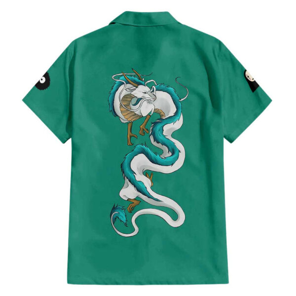 Chemise hawaïenne Spirited Away Studio Ghibli Hoodie Anime - Maison Otaku – Image 2