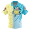 Chemise hawaïenne Attaque Carapuce Pokémon - Maison Otaku