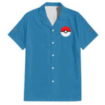 Chemise hawaïenne Squirtle Poke Anime – Maison Otaku