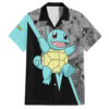 Chemise hawaïenne Squirtle Pokémon Mix Manga - Maison Otaku