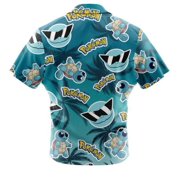 Chemise hawaïenne Escouade Carapuce V2 Lunettes Pokémon - Maison Otaku – Image 2