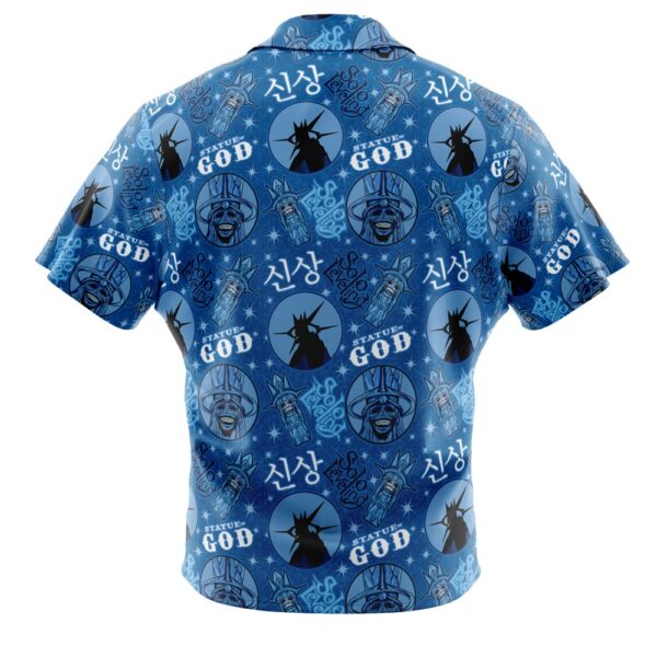 Chemise hawaïenne Statue de Dieu Solo Leveling - Maison Otaku – Image 2
