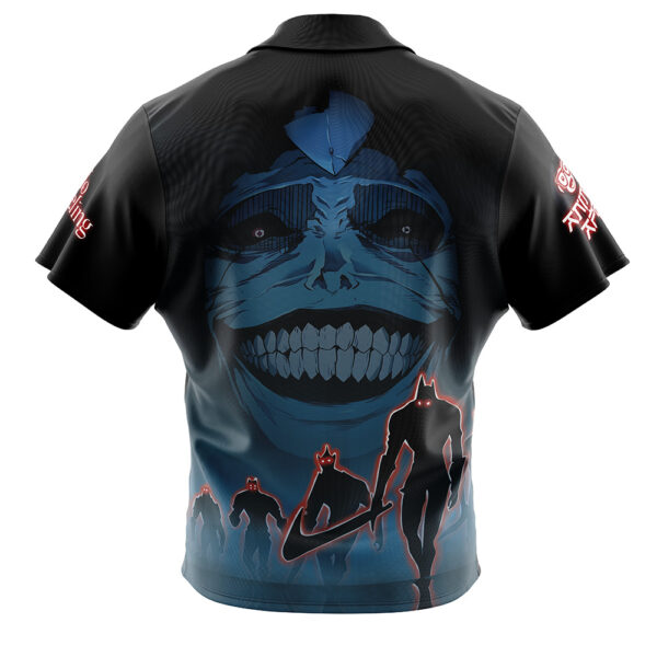 Chemise hawaïenne Statue de Dieu Shin Sang Solo Leveling - Maison Otaku – Image 2