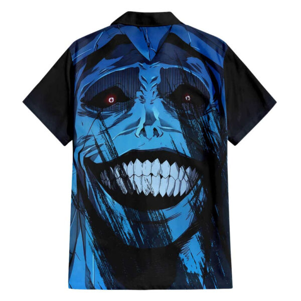Chemise hawaïenne Statue de Dieu Solo Leveling Anime - Maison Otaku – Image 2