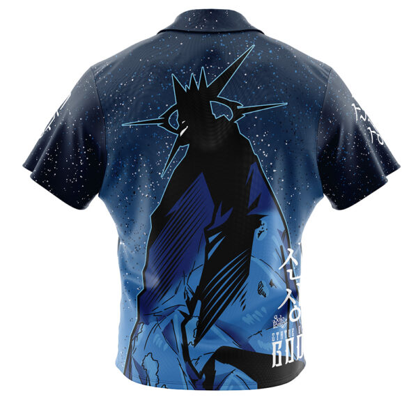 Chemise hawaïenne Statue de Dieu Solo Leveling - Maison Otaku – Image 2