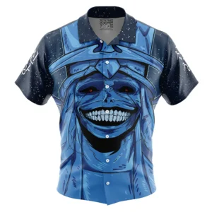 Chemise hawaïenne Statue de Dieu Solo Leveling - Maison Otaku