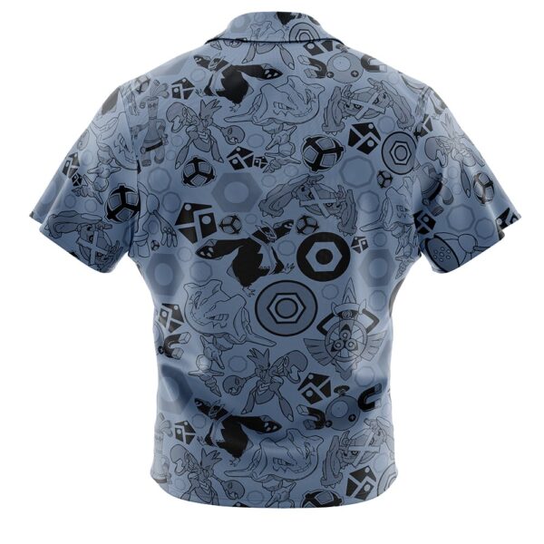 Chemise hawaïenne Pokémon Acier - Maison Otaku – Image 2