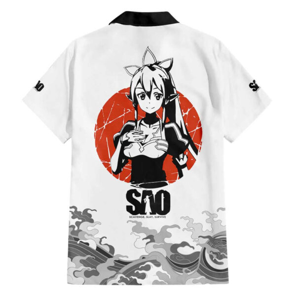 Chemise hawaïenne Suguha Kirigaya Sword Art Online Anime - Maison Otaku – Image 2