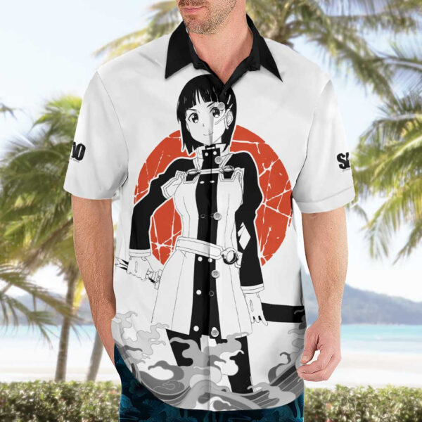 Chemise hawaïenne Suguha Kirigaya Sword Art Online Anime - Maison Otaku – Image 3