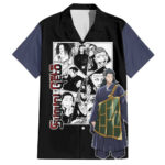 Chemise hawaïenne Suguru Geto Jujutsu Kaisen Anime Mix Manga – Maison Otaku