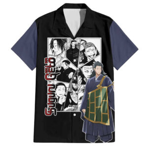 Chemise hawaïenne Suguru Geto Jujutsu Kaisen Anime Mix Manga - Maison Otaku