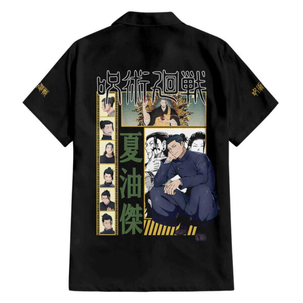 Chemise hawaïenne Suguru Geto Jujutsu Kaisen Japan Anime - Maison Otaku – Image 2