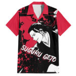 Chemise hawaïenne Suguru Geto Jujutsu Kaisen Manga Style Art – Maison Otaku
