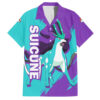 Chemise hawaïenne Suicune Pokémon Anime - Maison Otaku