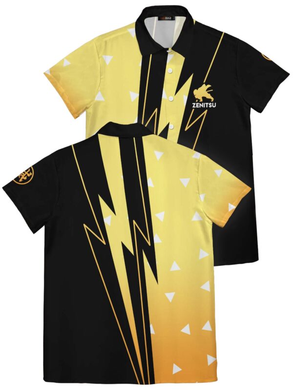 Chemise hawaïenne Été Zenitsu - Maison Otaku