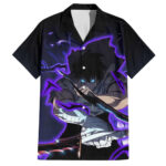 Chemise hawaïenne Sung Jin Woo Solo Leveling Anime – Maison Otaku