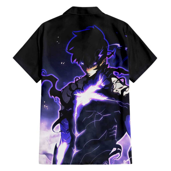 Chemise hawaïenne Sung Jin Woo Solo Leveling Anime - Maison Otaku – Image 2