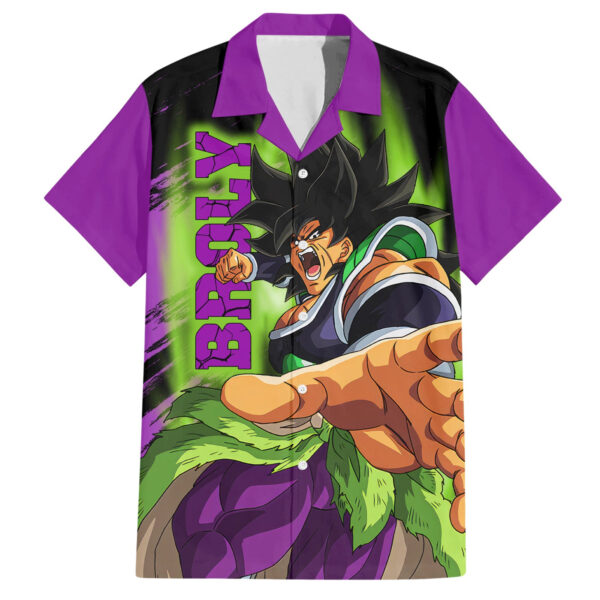 Chemise hawaïenne Super Broly - Maison Otaku