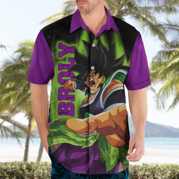 Chemise hawaïenne Super Broly - Maison Otaku – Image 3