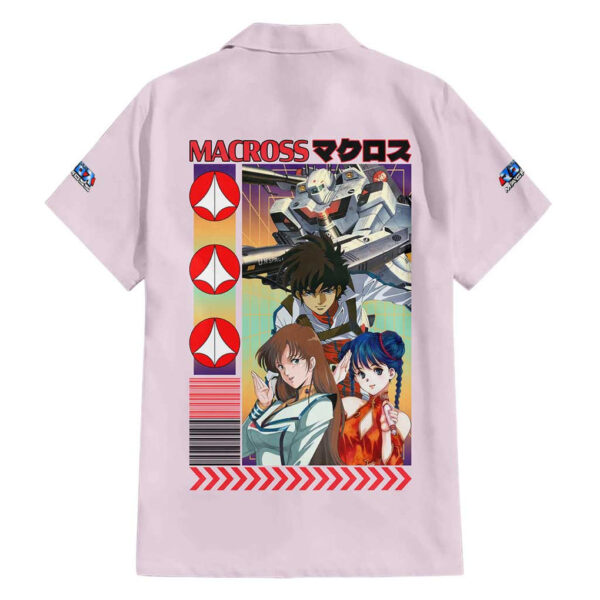 Chemise hawaïenne Super Dimension Fortress Macross Anime - Maison Otaku – Image 2