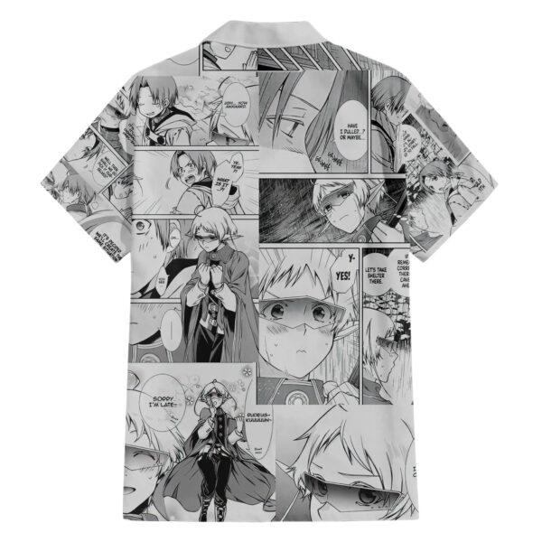 Chemise hawaïenne Sylphiette Mushoku Tensei Manga Mix Anime - Maison Otaku – Image 2