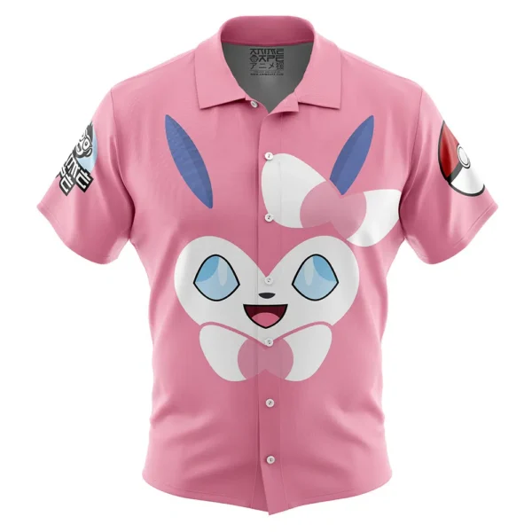 Chemise hawaïenne Sylvallié Pokémon - Maison Otaku